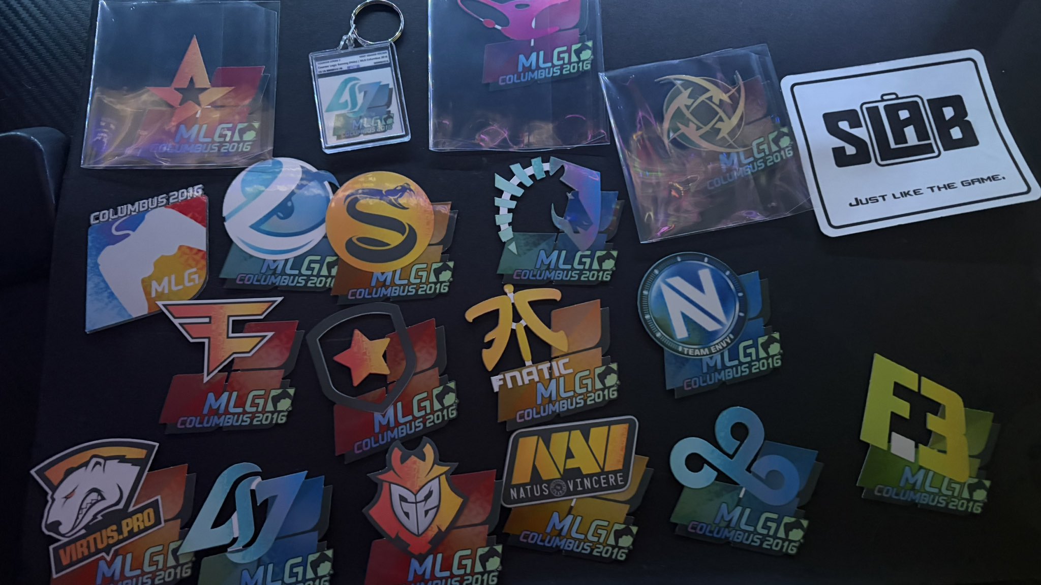 HUGE MLG 2016 sticker haul